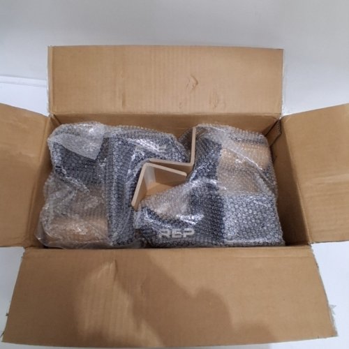 2PK REP FITNESS FLAT SANDWICH J-CUPS FOR PR-5000 POWER RACK, 3.0 - PAIR - BLACK (MODEL: PRA-5013) image 2
