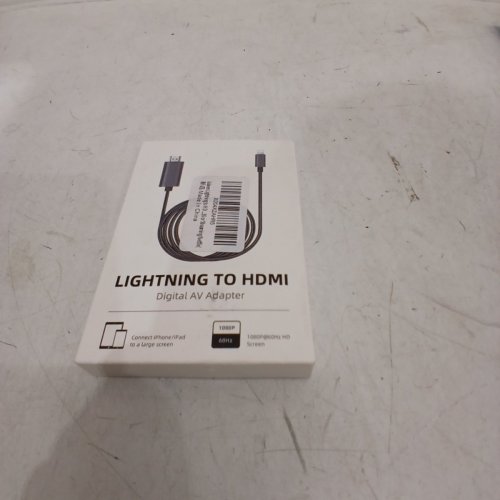LULAVEN LIGHTNING TO HDMI ADAPTER - 1080P 60HZ - 6.6FT - BLACK image 2