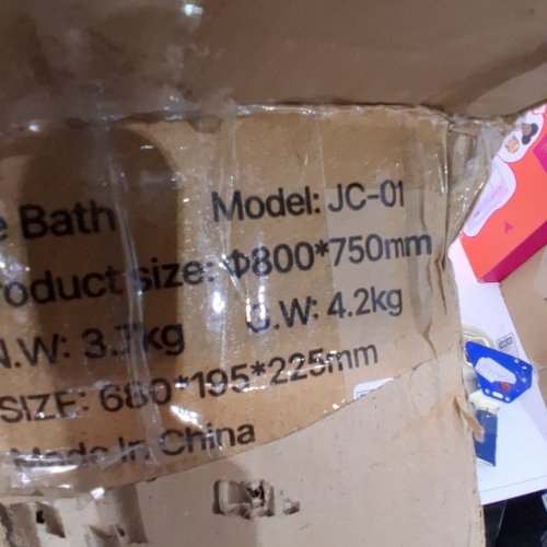 COLD WATER THERAPY PLUNGE TUB -341L - BLACK (MODEL: JC-01) image 2