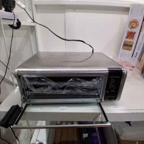 NINJA FOODI 8-IN-1 DIGITAL FLIP-AWAY AIR FRYER OVEN - STAINLESS STEEL (MODEL: SP101C) image 2