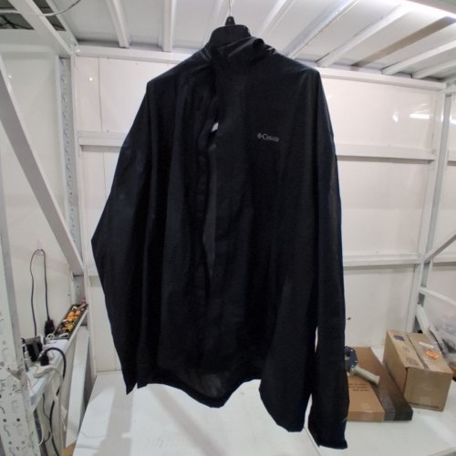 MEN'S COLUMBIA WATERTIGHT II RAIN JACKET BIG -6X- BLACK- (MODEL:RS2433) image 2