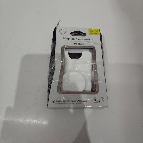 POPSOCKET MAGNETIC PHONE WALLET+ FOR MAGSAFE WITH MAGNETIC ADAPTER - FLORAL WHITE image 3