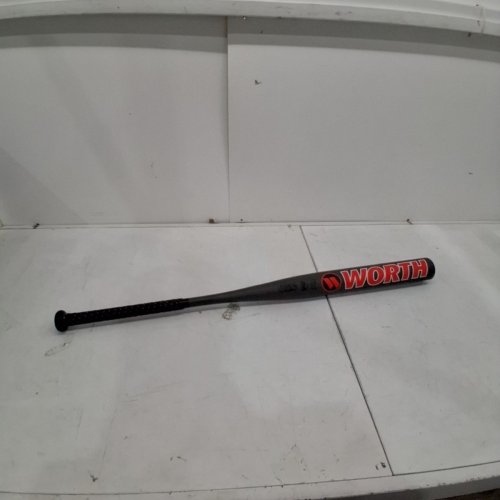 WORTH SPORTS BEDLAM - PHILE MATTE XL USSSA SLOWPITCH SOFTBALL BAT - 26OZ - 34" - GREY/RED (MODEL: WSU4PMB1L) image 3