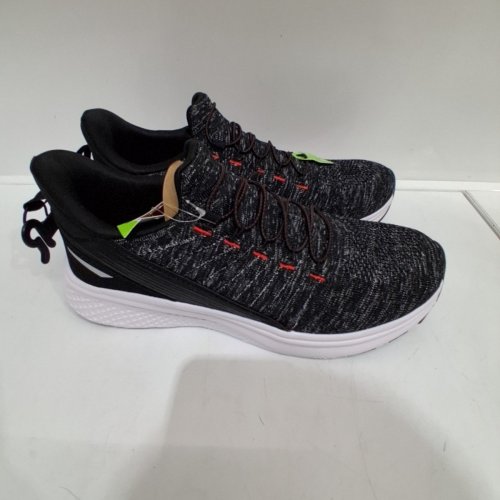 ATHLETIC WORKS ATHLETIC RUNNING SHOES - 9 WIDE - BLACK (STYLE: 16STEPY24) image 3