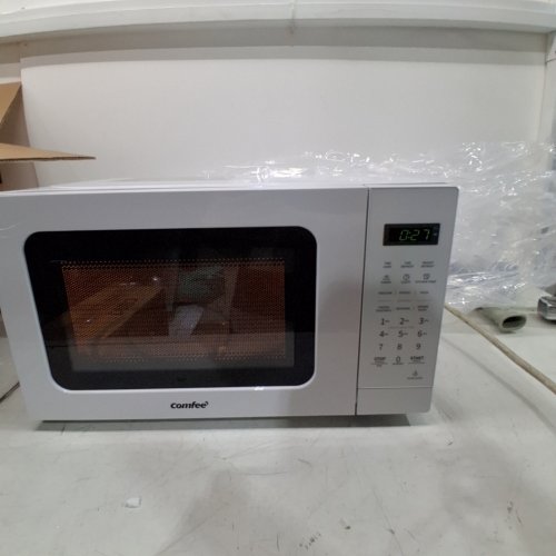 COMFEE COUNTERTOP MICROWAVE OVEN - 0.7 CU.FT/700W - WHITE (MODEL: CM-M201K(WH)) image 2