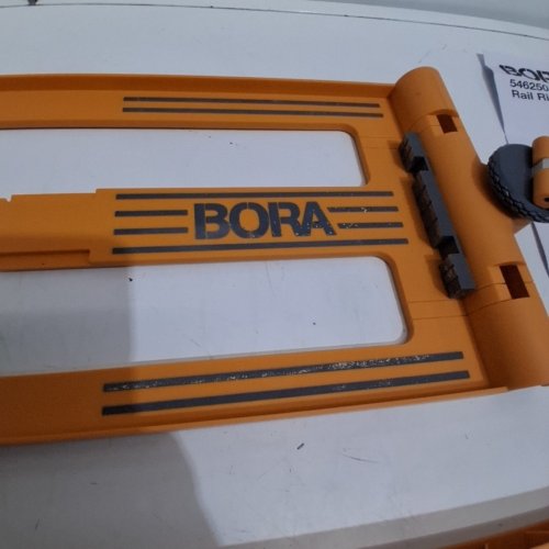 BORA NGX TWIN RAIL RIP GUIDE FOR CIRCULAR SAWS - UP TO 24" CUTS - ORANGE (MODEL: 546250) image 4