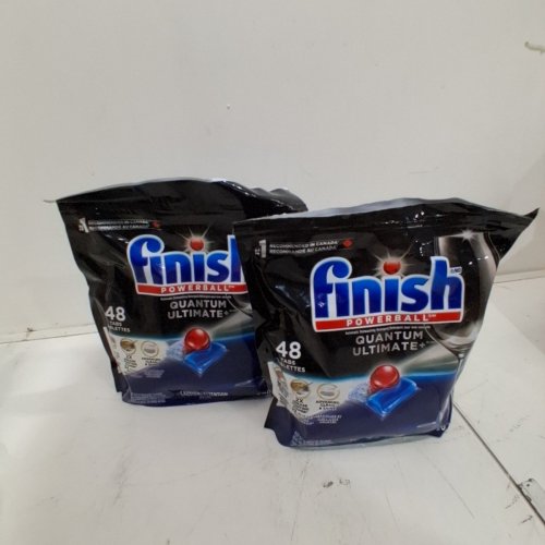 ~66PK FINISH QUANTUM ULTIMATE PLUS DISHWASHER DETERGENT TABLETS (MODEL: 4254845) image 3