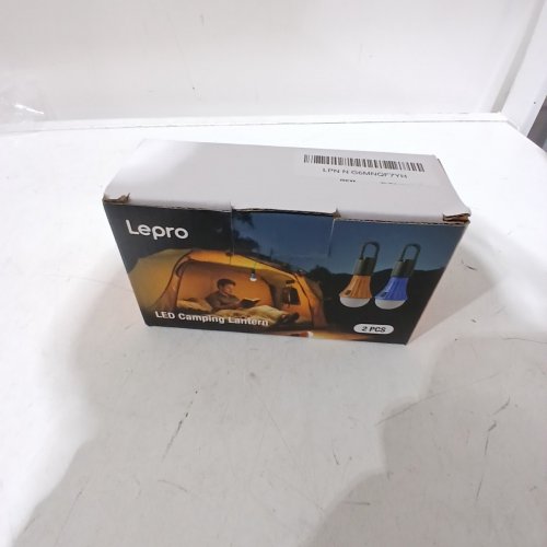4PK LEPRO CAMPING LANTERN LIGHT BULBS WITH CLIP HOOK - 80LM - 6000K - BLUE / ORANGE (MODEL: PR330030-4) image 4