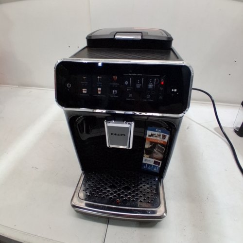 PHILIPS 3300 SERIES ULLY AUTOMATIC ESPRESSO MACHINE WITH LATTEGO MILK SYSTEM AND INTEGRATED GRINDER - GLOSSY BLACK (MODEL:EP3341/50) image 2