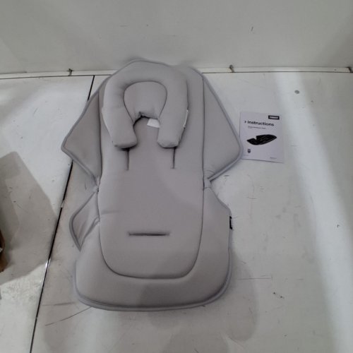 THULE NEWBORN STROLLER INLAY FOR NEWBORNS UP TO 6 MONTHS - MACHINE WASHABLE, *COMPATIBILITY VARIES SEE PHOTOS* - SOFT GRAY (MODEL: 11200303) image 2