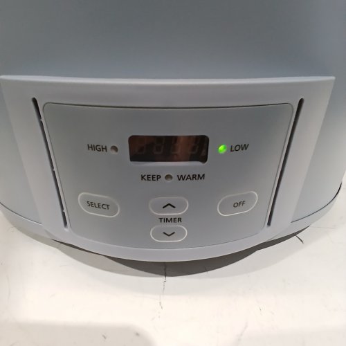 CROCKPOT COOK AND CARRY - 7QT - SERVES 6 TO 8 PEOPLE - 30MIN TO 20HR COOK TIME - LIGHT BLUE (MODEL: CPSCVC70LL-MH) image 2