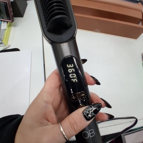 OLLA BELLA PROFESSIONAL HOT COMB - AC100-240 V 50/60HZ 30W - BLACK (MODEL: OB-HCB-BK) image 2