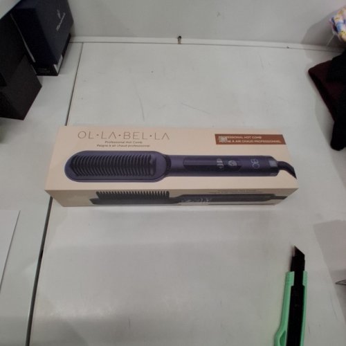 OLLA BELLA PROFESSIONAL HOT COMB - AC100-240 V 50/60HZ 30W - BLACK (MODEL: OB-HCB-BK) image 5
