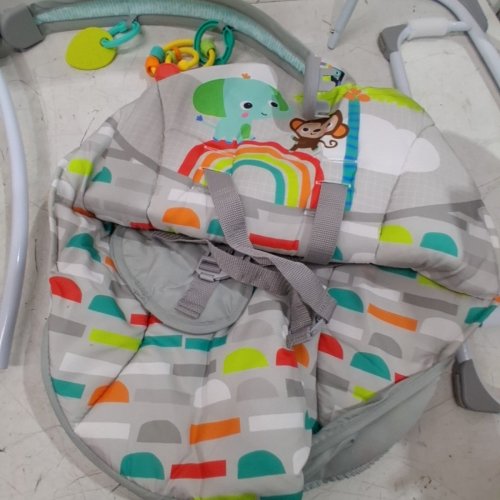 BRIGHT STARTS PLAYFUL PARADISE PORTABLE AUTOMATIC BABY SWING WITH MUSIC image 4