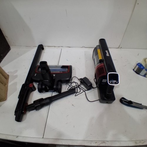 SHARK VERTEX PRO CORDLESS STICK VACUUM WITH IQ DISPLAY, DUOCLEAN POWERFINS & MULTIFLEX - BLACK/RED (MODEL: IZ662H) image 3