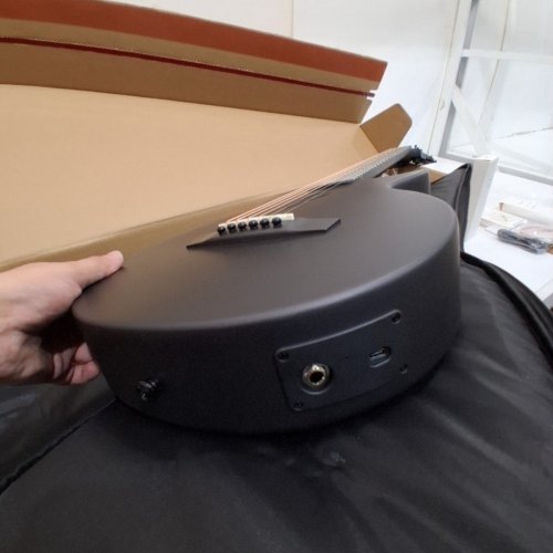 ENYA NOVA GO SP1 CARBON FIBER SMART ACOUSTIC ELECTRIC GUITAR - 35" - BLACK (MODEL NOVA GO/SP1.BK) image 7