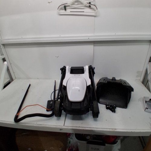 LITHELI CORDLESS BRUSHLESS LAWN MOWER - 20V, 13" - WHITE/BLACK - (MODEL: EGT010159) image 3