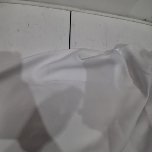 (2 PANEL) CURTAIN PANELS - 50" X 64" - WHITE image 5