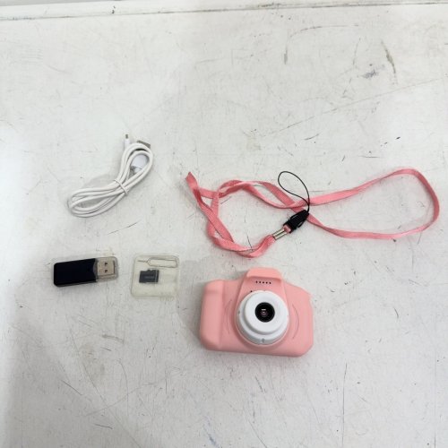 MINI KIDS DIGITAL RECHARGEABLE CAMERA - PINK image 3