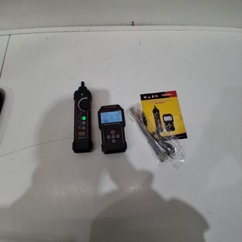 NOYAFA NETWORK CABLE TESTER | MULTIFUNCTIONAL WIRE TRACER FOR CAT5 | CAT6 | CABLE LENGTH MEASURMENT | POE TESTER - BLACK | RED - (MODEL: NF-8209S) image 3