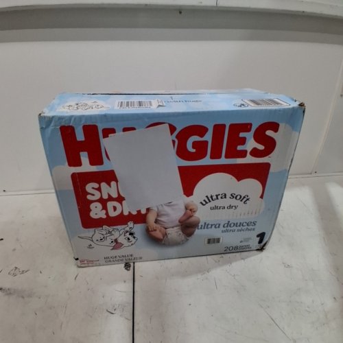 208PK HUGGIES SNUG & DRY DIAPERS - SIZE: 1 (8 LBS TO 14 LBS) - DISNEY image 2