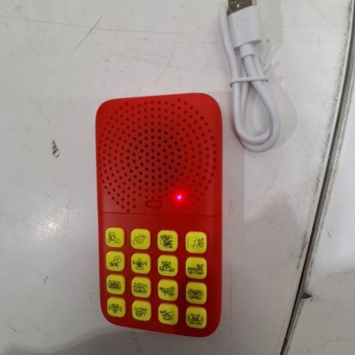 KIDS SOUND EFFECTS MACHINE WITH 16 DIFFERENT FUNNY SOUNDS - RED (MODEL: T16) image 2