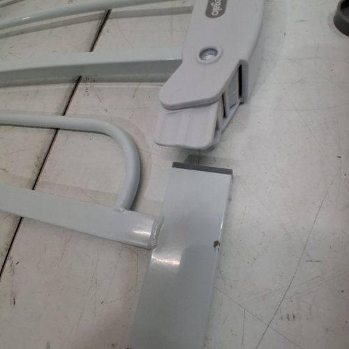 REGALO EASY STEP EXTRA WIDE METAL SAFETY GATE - 30" X 29"- 49" - WHITE (MODEL: 1164EWDS) image 3