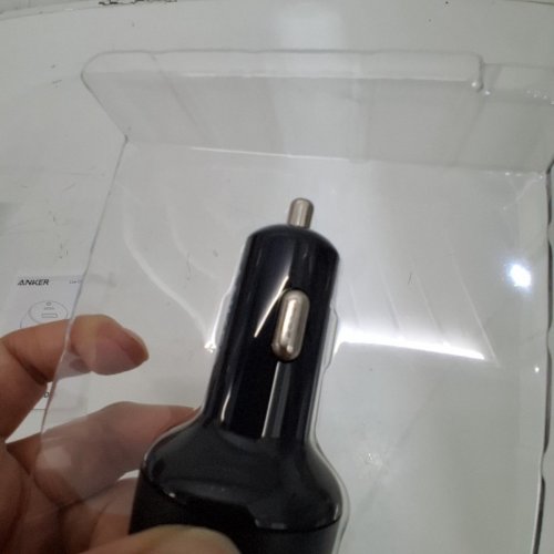 ANKER POWERDRIVE PD+2 CAR CHARGER WITH USB-C/USB-A PORTS - 35W - BLACK (MODEL: A2732HF-1) image 3