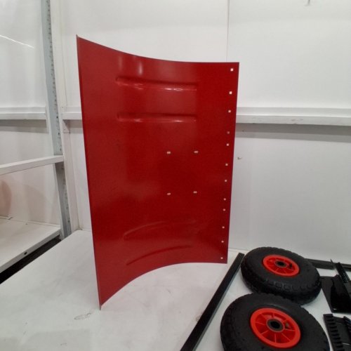 GARVEE SNOW SHOVEL WITH WHEELS - 20" - RED / BLACK (MODEL: PPG_3469WVK4) image 4