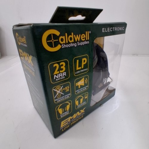 CALDWELL E-MAX LOW PROFILE ELECTRONIC HEARING PROTECTION WITH SOUND AMPLIFICATION 21-25 NRR - (MODEL: 497700) image 5
