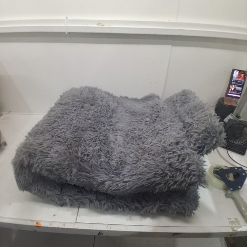 JKMAX FLUFFY SHAG AREA RUG - 8FT X 10FT - GREY image 4