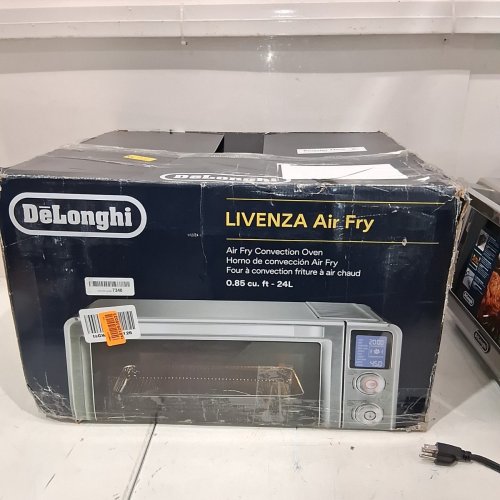 DELONGHI 9-IN-1 LIVENZA DIGITAL AIR FRY CONVECTION OVEN - 0.85 CU. FT/24L - STAINLESS STEEL - (MODEL: E0241264M) image 8
