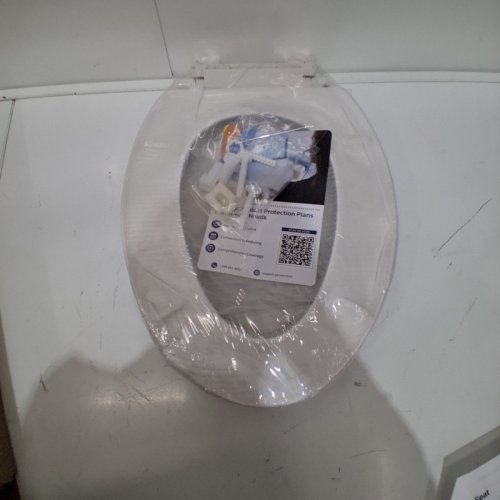 GARVEETECH ELONGATED ROUND TOILET SEAT - OSFM - WHITE (MODEL:7PVWP) image 2