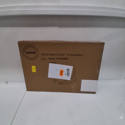 GARVEETECH ELONGATED ROUND TOILET SEAT - OSFM - WHITE (MODEL:7PVWP) image 4