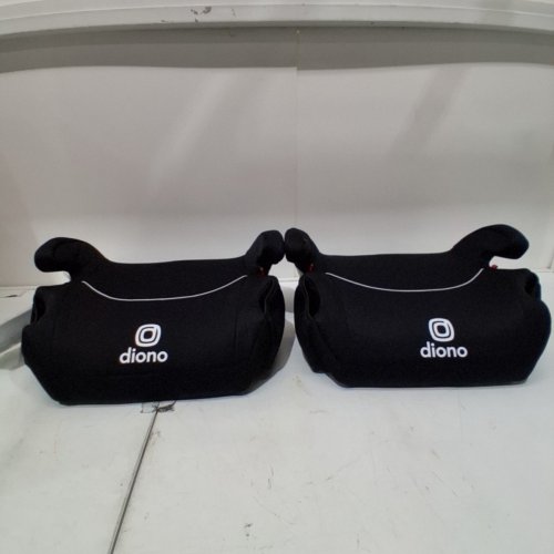 2PK DIONO SOLANA BACKLESS BOOSTER CAR SEATS - BLACK image 5