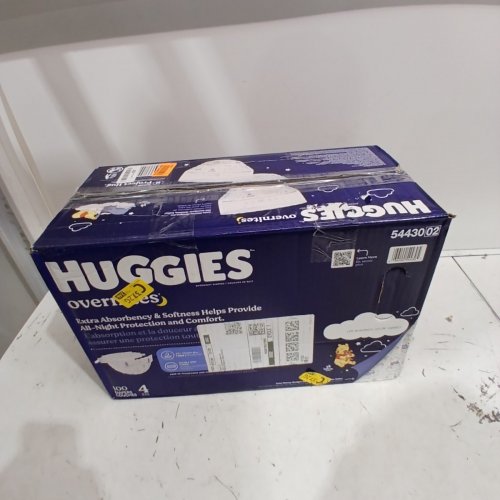 100PK HUGGIES EXTRA ABSORBENT OVERNITES - SIZE 4 - WINNIE THE POOH image 4