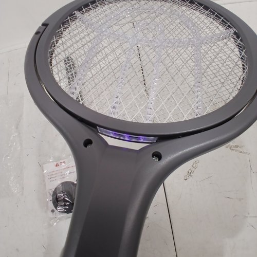RECHARGEABLE ELECTRIC INTELLIGENT MOSQUITO SWATTER - 2800V - GREY image 2