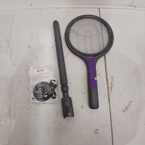 RECHARGEABLE ELECTRIC INTELLIGENT MOSQUITO SWATTER - 2800V - GREY image 3