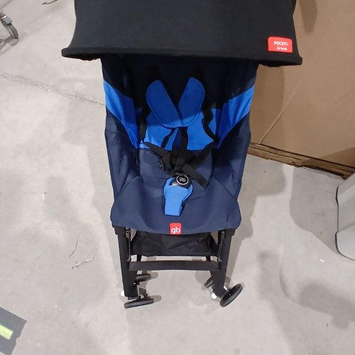 GB POCKIT+ ALL-CITY COMPACT TRAVEL SYSTEM STROLLER - HOLDS UP TO 55LBS - NIGHT BLUE (MODEL: 619000535) image 4