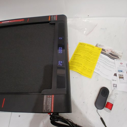 SPERAX 4-IN-1 WALKING TREADMILL WITH INCLINE - VIBRATION PAD WITH REMOTE CONTROL AND APP - BLACK/RED (MODEL: RM-02) image 4