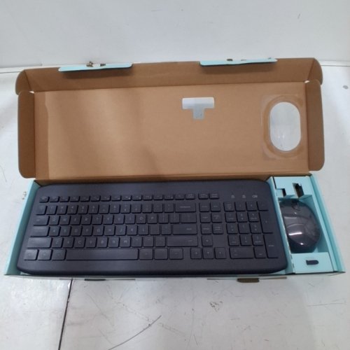 2PC ONN. WIRELESS KEYBOARD AND MOUSE - BLACK (MODEL: 100009054) image 2