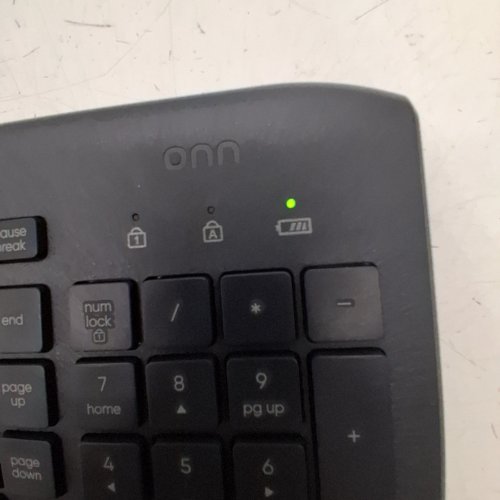 2PC ONN. WIRELESS KEYBOARD AND MOUSE - BLACK (MODEL: 100009054) image 4