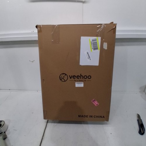 VEEHOO FOLDABLE DOG RAMP WITH NON SLIP PAD AND METAL FRAME - 20"/130LBS MAX - GREY (MODEL: CWPT2525CP) image 4