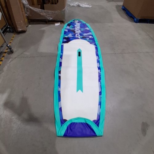FUNWATER INFLATABLE PADDLE BOARD 10FTx6FT BLUE / TEAL (MODEL:SUPFW40A) image 2