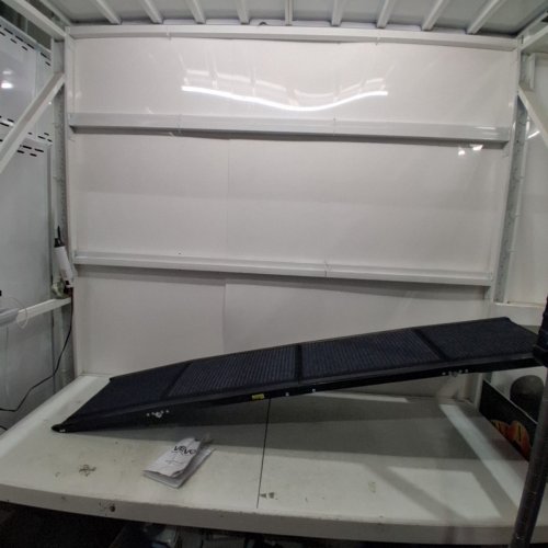 METAL OUTDOOR VEHICLE DOG RAMP - 71" X 17" - BLACK (MODEL: 180*44) image 2