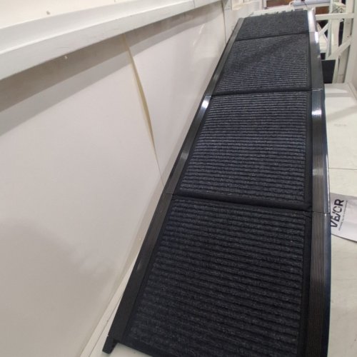 METAL OUTDOOR VEHICLE DOG RAMP - 71" X 17" - BLACK (MODEL: 180*44) image 4