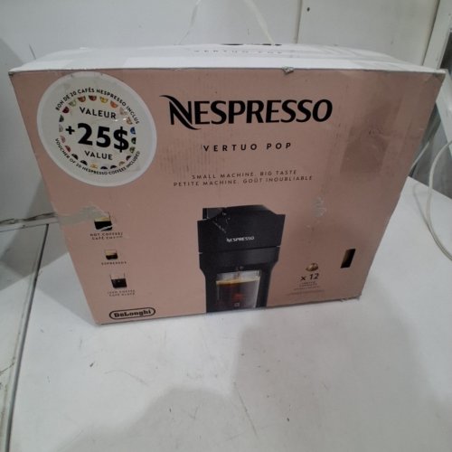 DE'LONGHI NESPRESSO VERTUO POP COFFEE MAKER - BLACK (MODEL: ENV90BCA) image 6