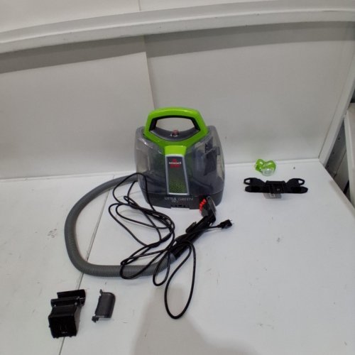 BISSELL LITTLE GREEN PORTABLE DEEP CLEANING VACUUM - 37OZ TANK MAX - GREEN/GREY (MODEL : 2513B) image 3