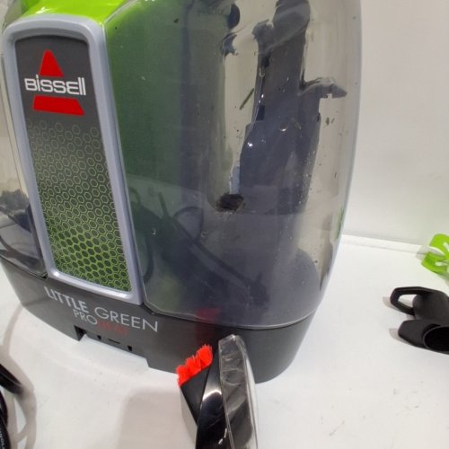 BISSELL LITTLE GREEN PORTABLE DEEP CLEANING VACUUM - 37OZ TANK MAX - GREEN/GREY (MODEL : 2513B) image 4