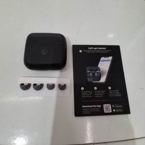 SKULLCANDY MOD TRUE WIRELESS BLUETOOTH EARBUDS - 34 HOURS TOTAL BATTERY LIFE - TRUE BLACK (MODEL: S2FYW-P740) image 3